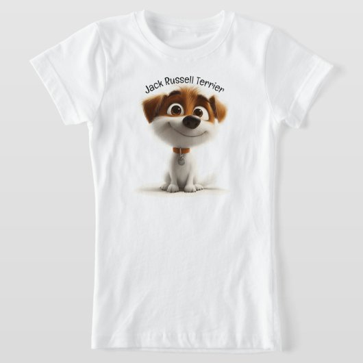 Jack Russell Terrier T-shirt (Laagn)