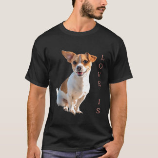 Jack Russell Terrier T-shirt Moeder Vader Vrouwen