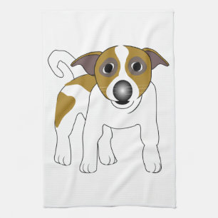 Jack Russell Terrier Theedoek