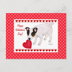 Jack Russell Terrier Valentijn Briefkaart