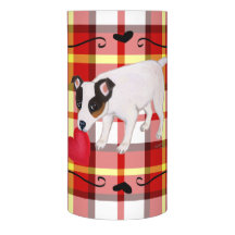 Jack Russell Terrier Valentijnsdag LED Candle