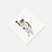 Jack Russell Terrier vredig slapend Servetten (Hoek)