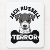Jack Russell Terror Funny Parsons Terrier Dog Muismat (Voorkant)