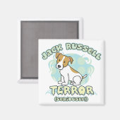 Jack Russell Terror Magnet (Recto/Verso)