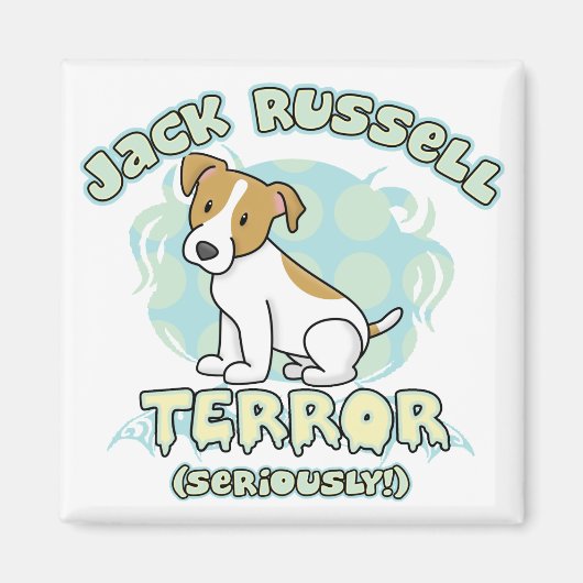Jack Russell Terror Magnet (Devant)