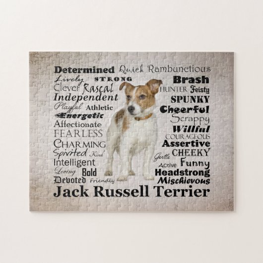 Jack Russell Traits Puzzle Legpuzzel (Horizontaal)