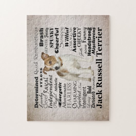 Jack Russell Traits Puzzle Legpuzzel (Verticaal)