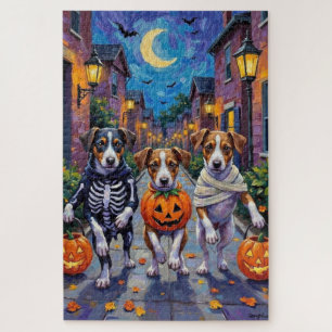 Jack Russell Trick-or-Treat Halloween Kostuums Legpuzzel