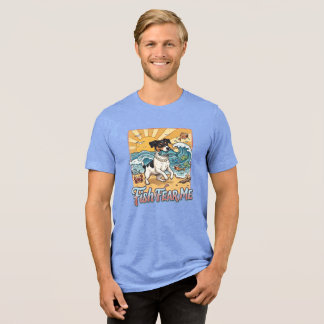 jack russell vishirt Tri-Blend shirt