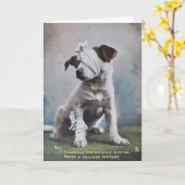 Jack Russell wordt snel beter Kaart (Gele Bloem)