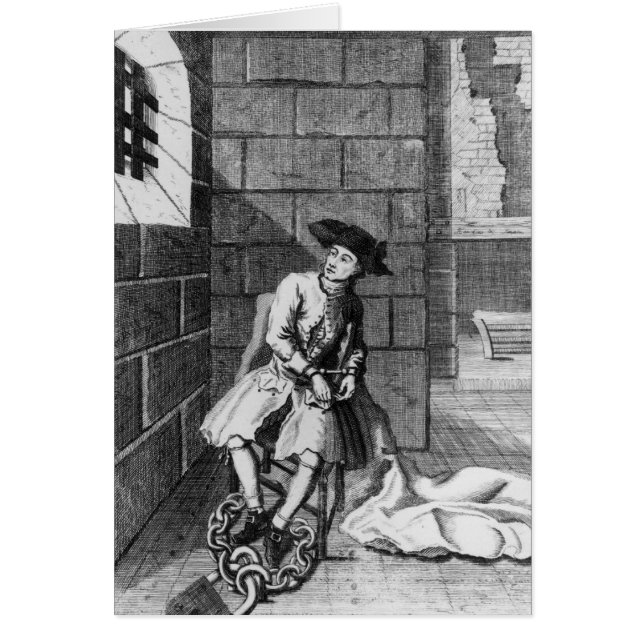 Jack Shepperd dans la prison de Newgate, 1724 (Devant)
