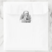 Jack Slack Vierkante Sticker (Tas)