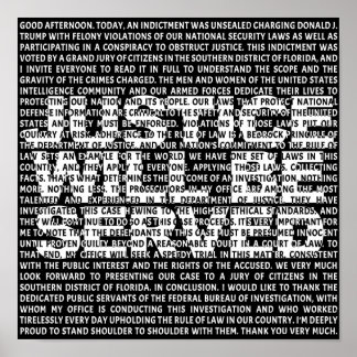 Jack Smith Anti Trump Aanklacht Politiek Quote Poster