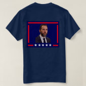 Jack Smith Drapeau 1 T-shirt (Design dos)