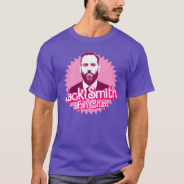 Jack Smith Fan Club in Roze T-shirt
