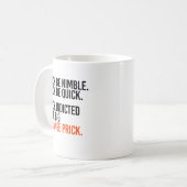 Jack Smith: Wees lenig Koffiemok (Voorkant links)