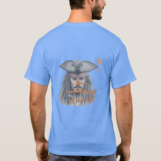 Jack Sparrow T-shirt (Achterkant)
