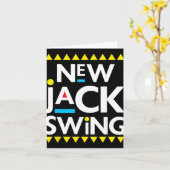 Jack Swing 90s R&amp;b Hip Hop  Kaart (Gele Bloem)