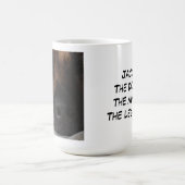 Jack, tasse de café avec l'oeil d'un Ridgeback (Centre)