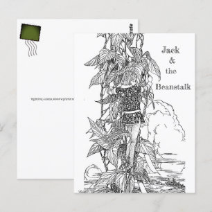 Jack & the Beanstalk Fairytales Paintable© Briefkaart