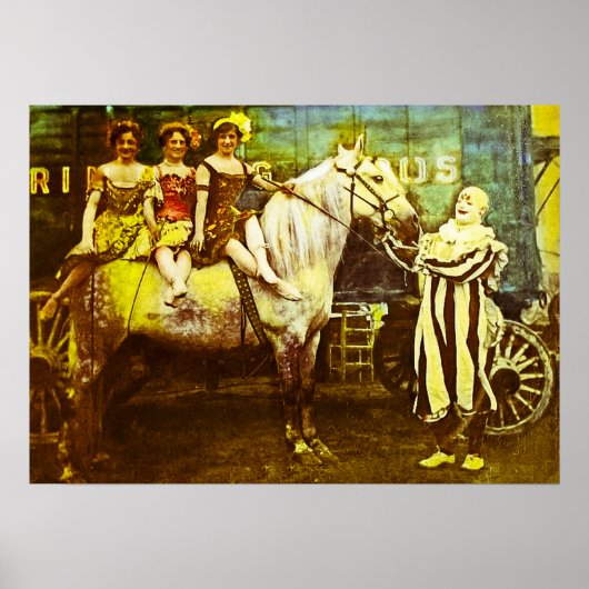 Jack the Clown and the Three Queens Circus Poster (Voorkant)