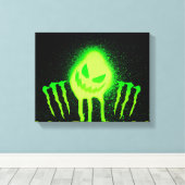 Jack the Monster Canvas Afdruk (Insitu (Houten vloer))