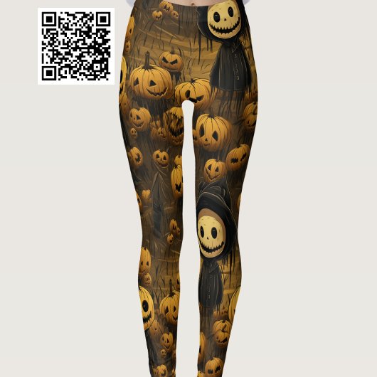 Jack The Pumpkin Man Leggings