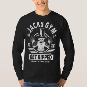 Jack The Ripper Fitness & oefen Gym Motivation uit T-shirt