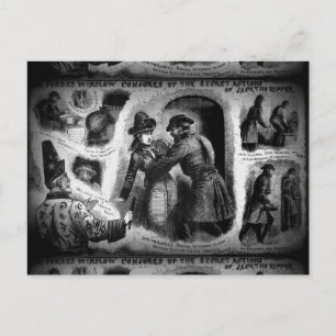 Jack the Ripper-Illustrated Police News-Winslow Briefkaart