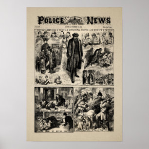 Jack the Ripper News Poster