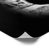 Jack the Ripper Silhouette Poster (Hoek)