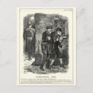 Jack the Ripper - Whitechapel, 1888 Briefkaart
