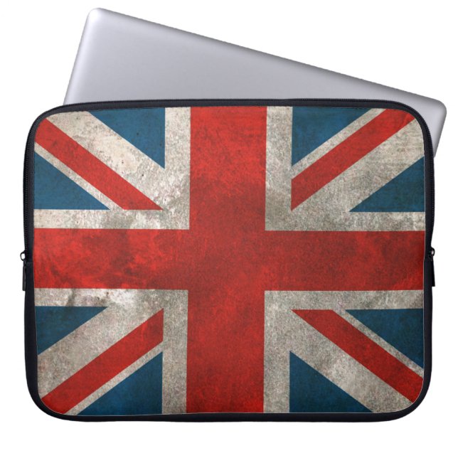 Jack van de Britse Unie Laptop Sleeve (Voorkant)