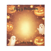 Jack van Lantern en Ghosts Notitieblok (Voorkant)