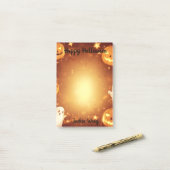 Jack van Lantern en Ghosts Post-it® Notes (Op bureau)