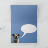 "Jack zegt" wenskaart - om het even welke Kaart (Binnen)