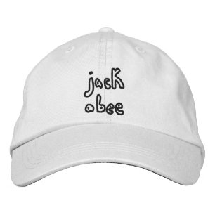 Jackabee Logo Hoed Geborduurde Pet