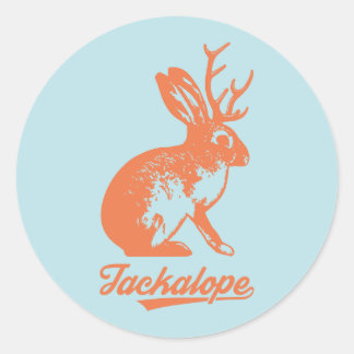 Jackalope ス ー (大6枚 カ) テ ronde sticker
