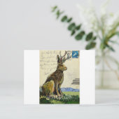 Jackalope #2 van James J. Froese Briefkaart (Staand voorkant)