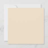 Jackalope  Illustratie Vlak Wenskaart Kaart (Achterkant)