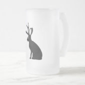 Jackalope Matglas Bierpul (Voorkant rechts)