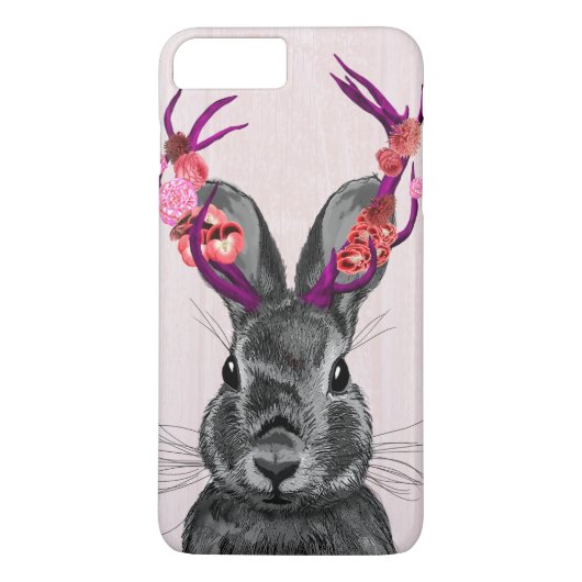 Jackalope met roze Antlers 2 Case-Mate iPhone Case (Achterkant)