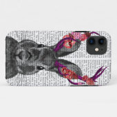 Jackalope met roze Antlers Case-Mate iPhone Case (Achterkant (horizontaal))