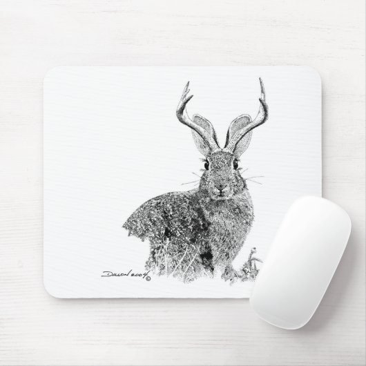Jackalope Muismat (Met muis)