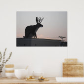 Jackalope Poster (Keuken)