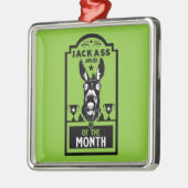 Jackass Award Metalen Ornament (Links)