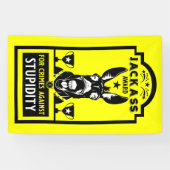 Jackass Award Spandoek (Horizontaal)