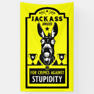 Jackass Award Spandoek