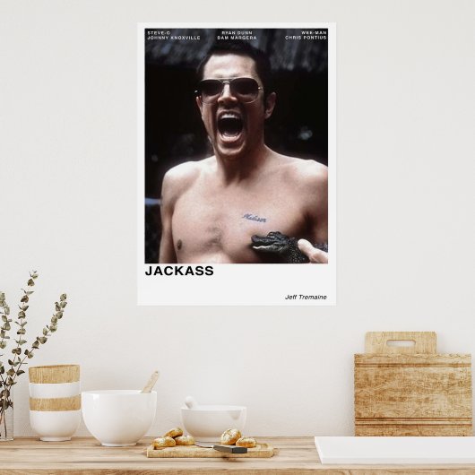 Jackass Poster (Keuken)