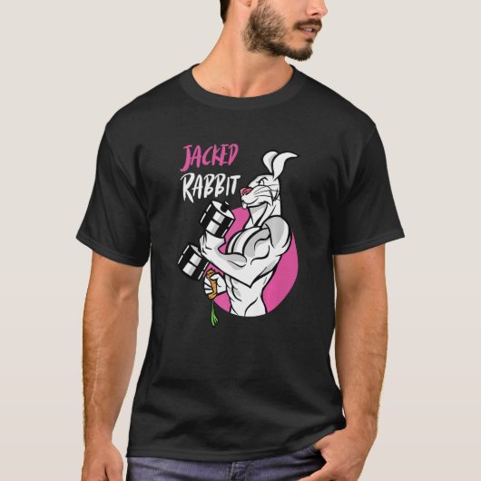 Jacked Rabbit Gym Rabbit Jumpy Rabbits Premium T-shirt (Voorkant)